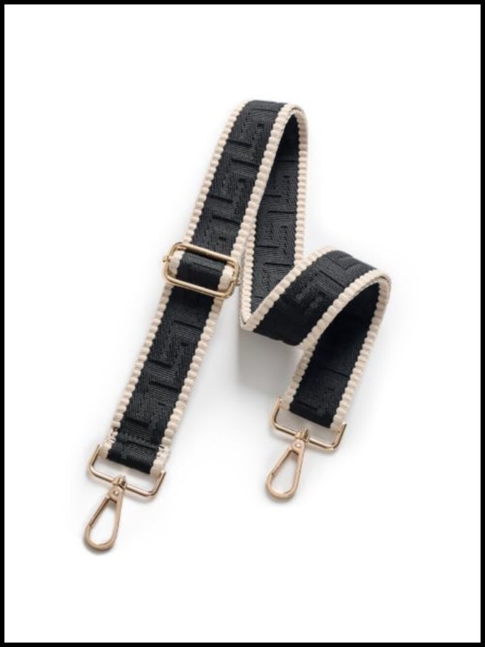 Woven Purse Strap Replacement Adjustable Crossbody Handbag Nylon
